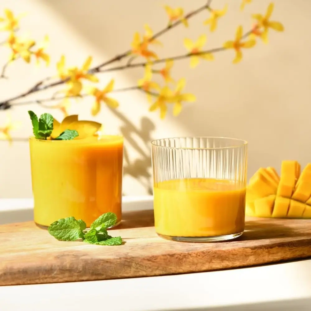 Pahare cu striații verticale Mixology 410 ml - set de 6 bucăți | KROSNO GLASS F68C366035011520