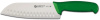 Cuțit Santoku cu caneluri Supra colore, lung. 31 cm, verde | AMBROGIO SANELLI S350.018G