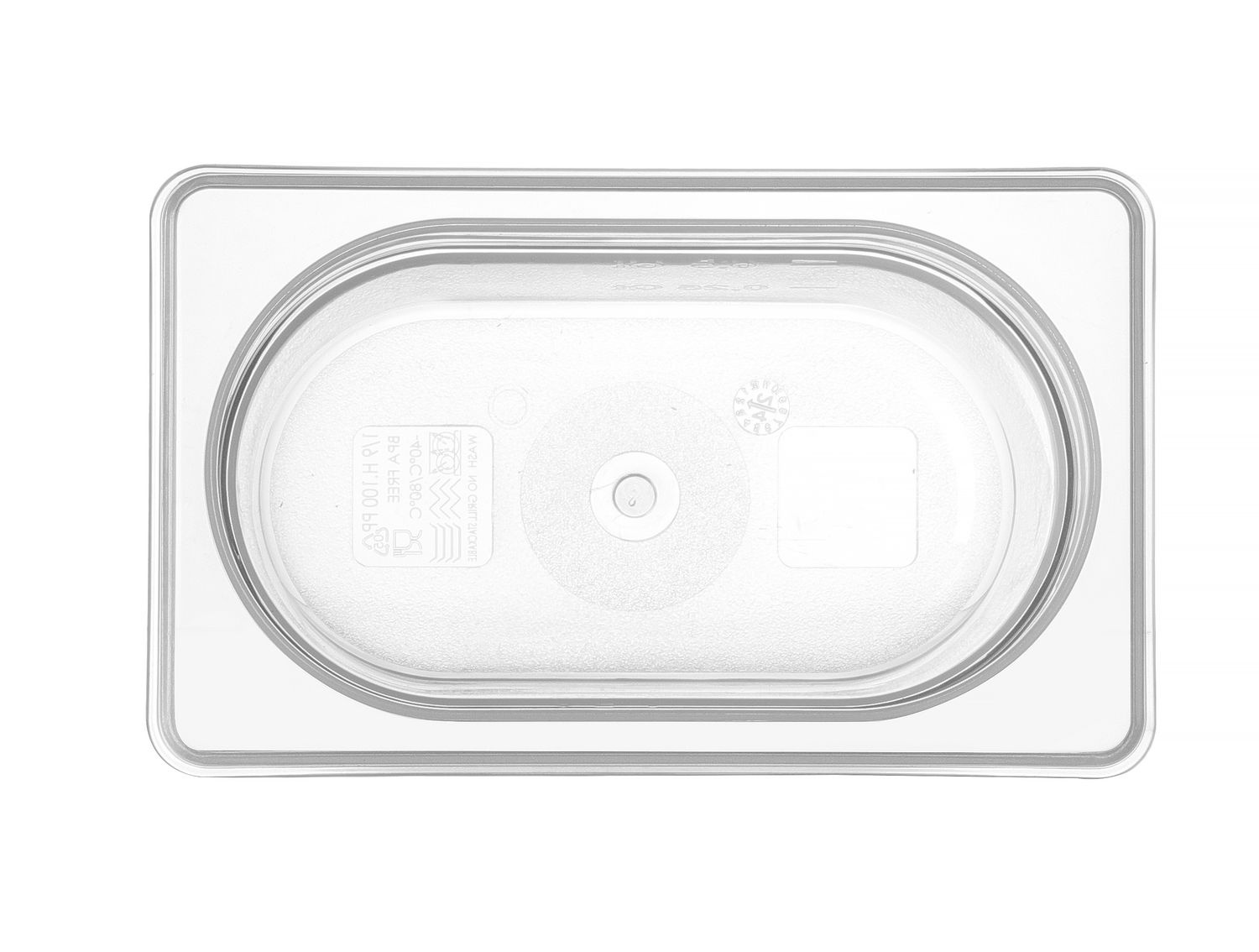 Recipient GN 1/9 ad. 10 cm Profi Line din polipropilenă | HENDI 880524