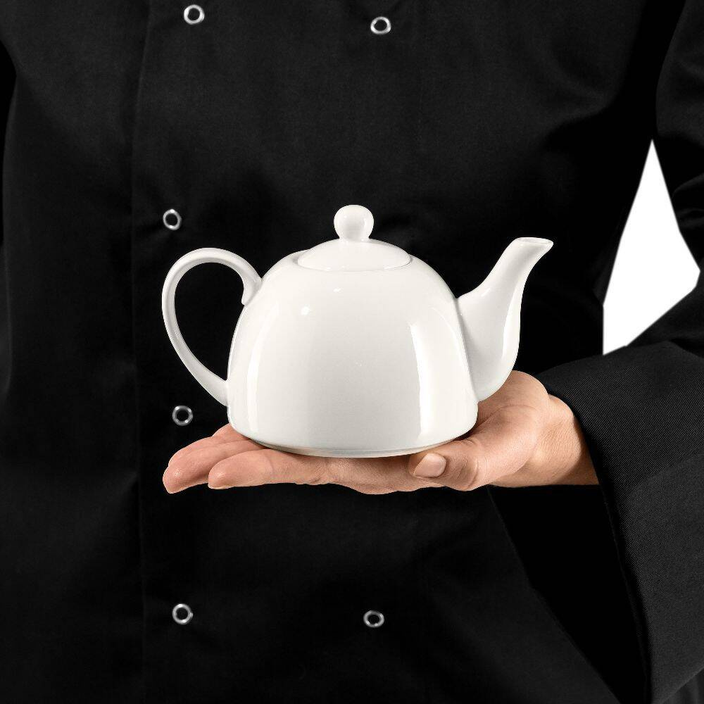 Dzbanek na herbatę porcelanowy, 300 ml, linia Prima | MODERMO MP003