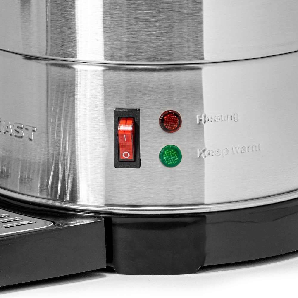 Warnik de apă 10 l cu tavă de scurgere, perete simplu | FORGAST FG05211