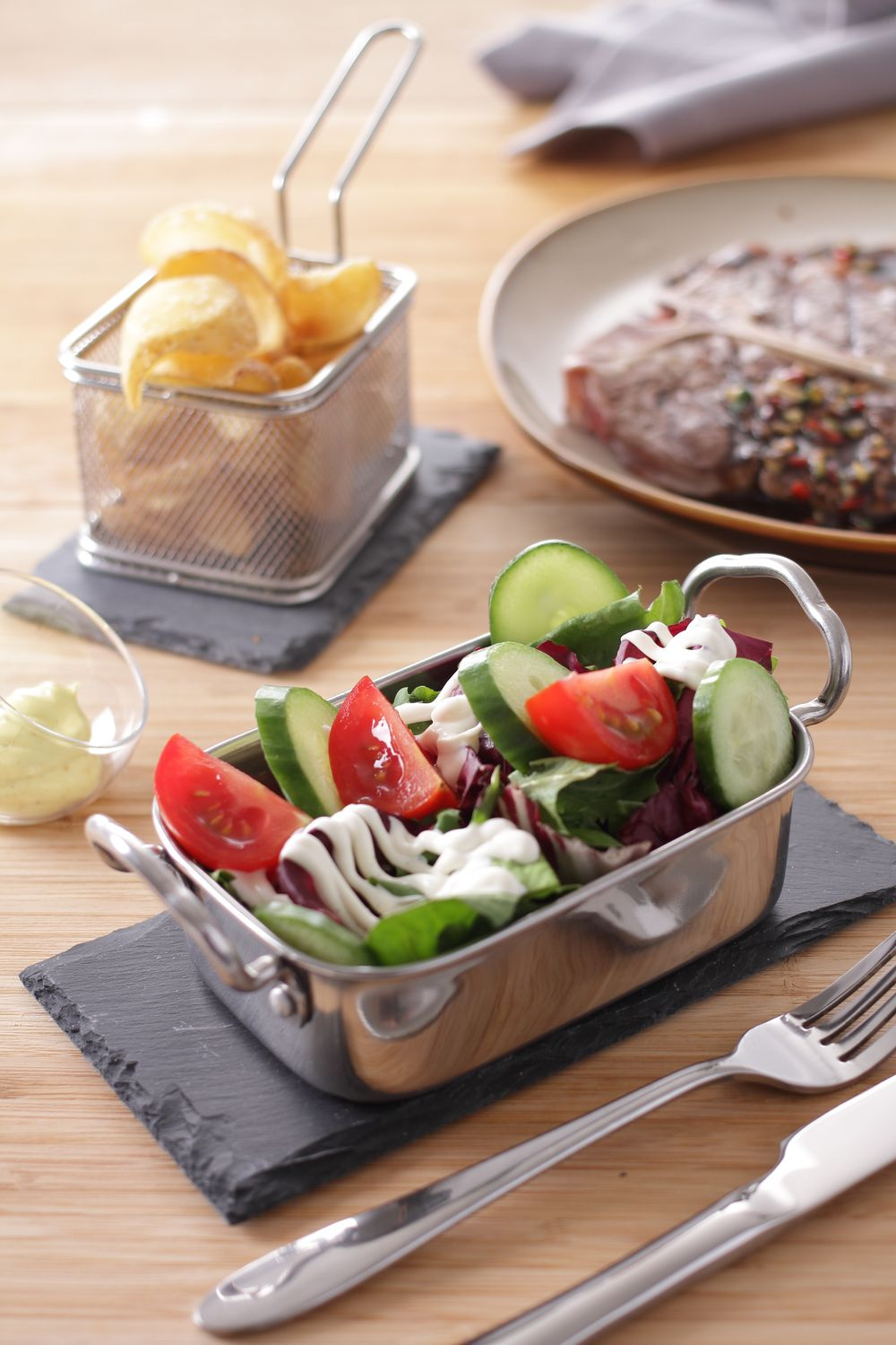 Tavă miniaturală pentru gustări HENDI 426487