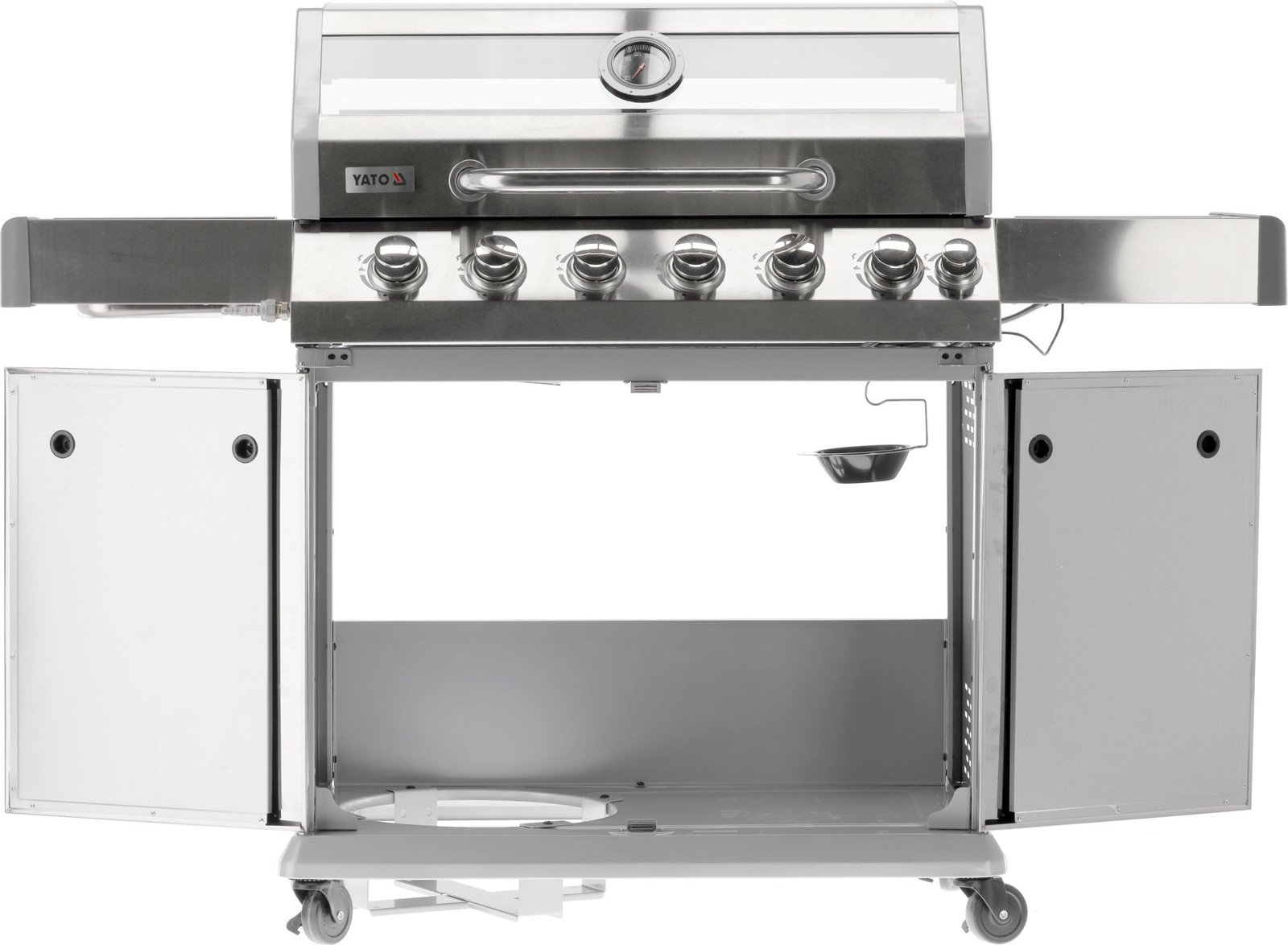 Grătar pe gaz Itami, 7 arzătoare (6+1) | YATO YG-20016