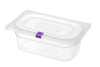 Cleme HACCP pentru recipiente GN din polipropilenă, mov, 12 buc. | HENDI 880869