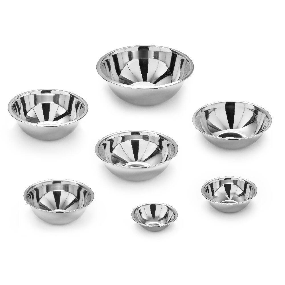 Bol din oțel inoxidabil cu fund rotunjit, capacitate 2,3 l | FORGAST FG02803