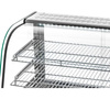 Vitrină de expunere încălzită vitrată 120 l, 1.1 kW | FORGAST FG09642
