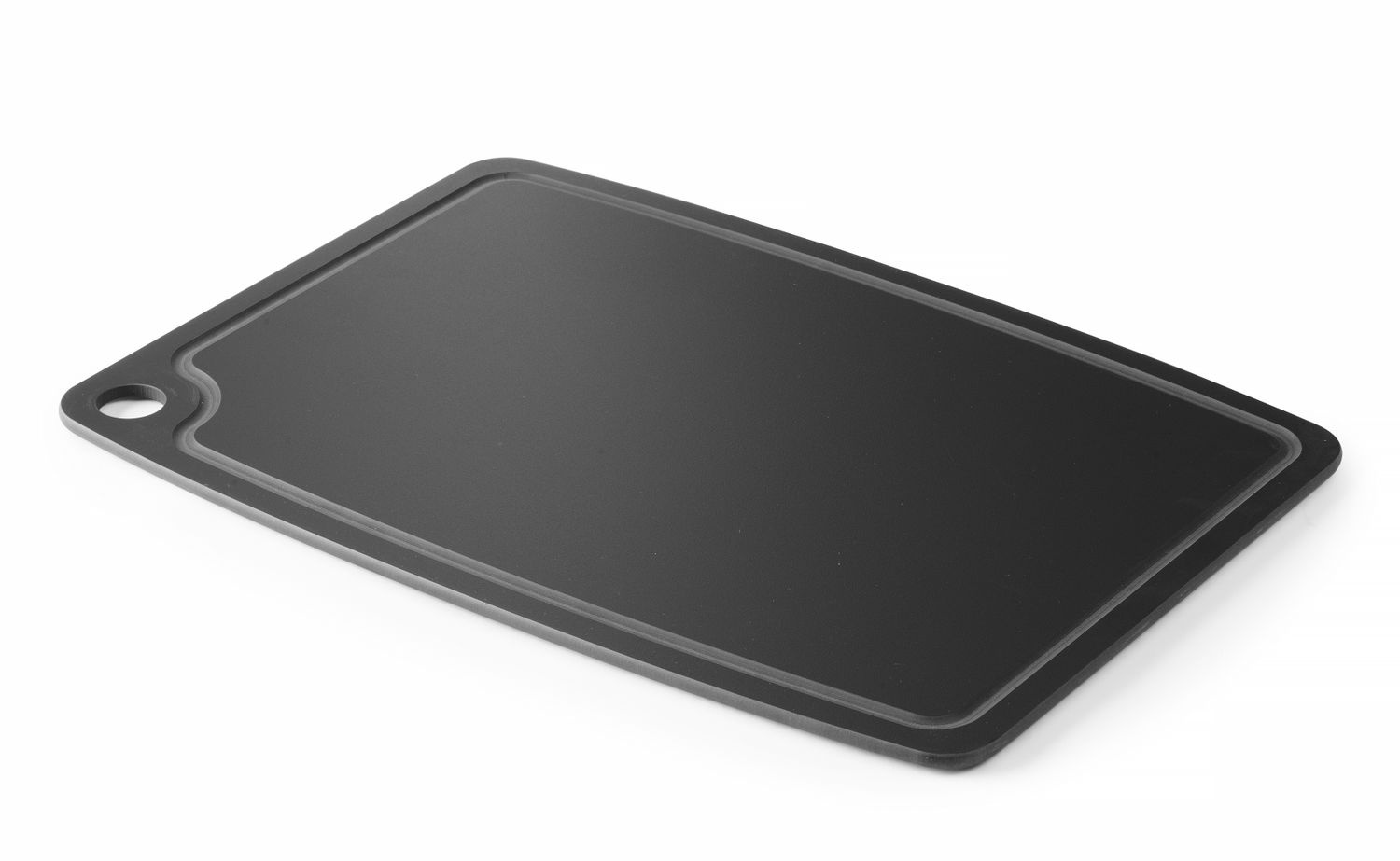 Placă de tăiat din fibră de lemn, neagră, 30x23,5 cm | HENDI 505755