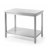 Masă de lucru centrală cu raft HENDI 811535
