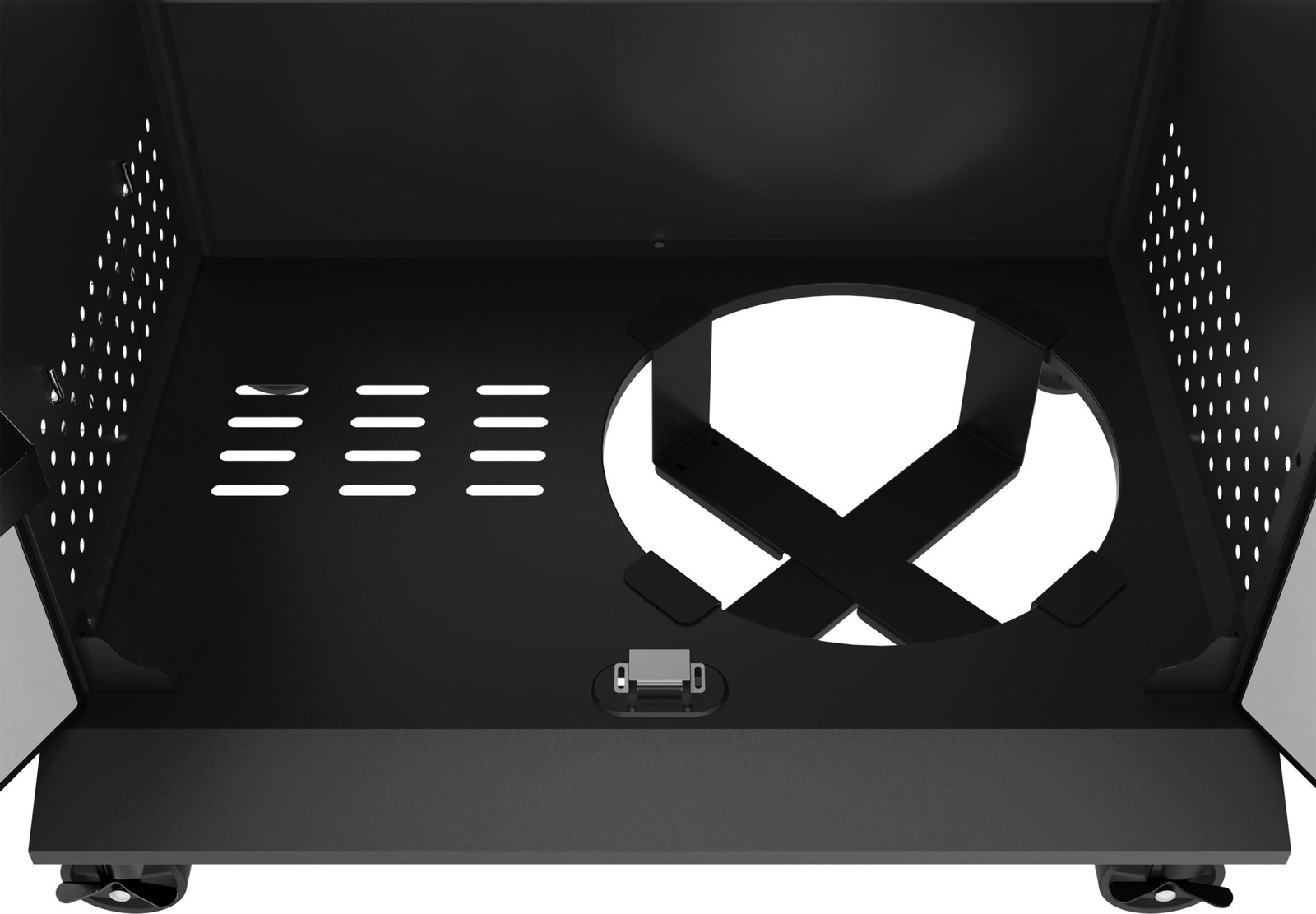 Grătar pe gaz 5+1 19kW negru | YATO YG-20031