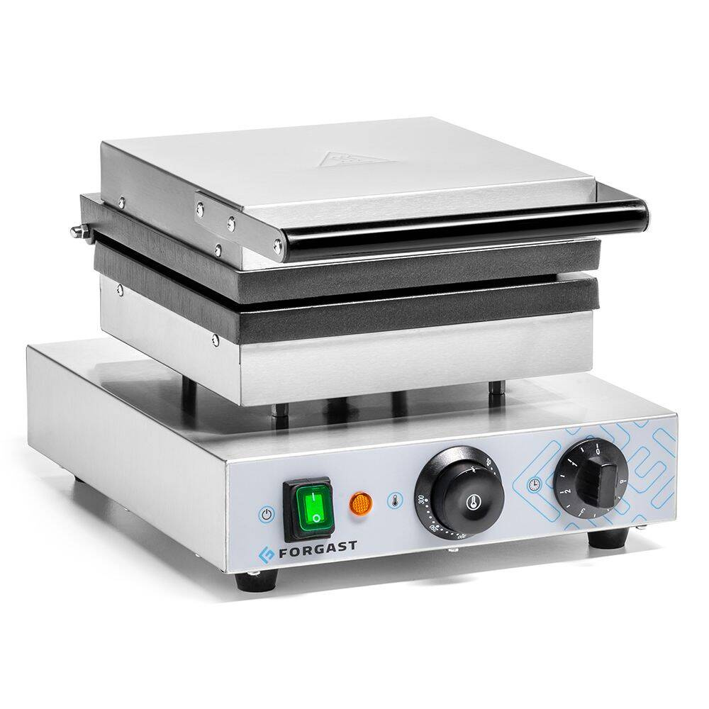 Aparat electric pentru vafe, 2 vafe, 1.6 kW, 230 V | FORGAST FG09700