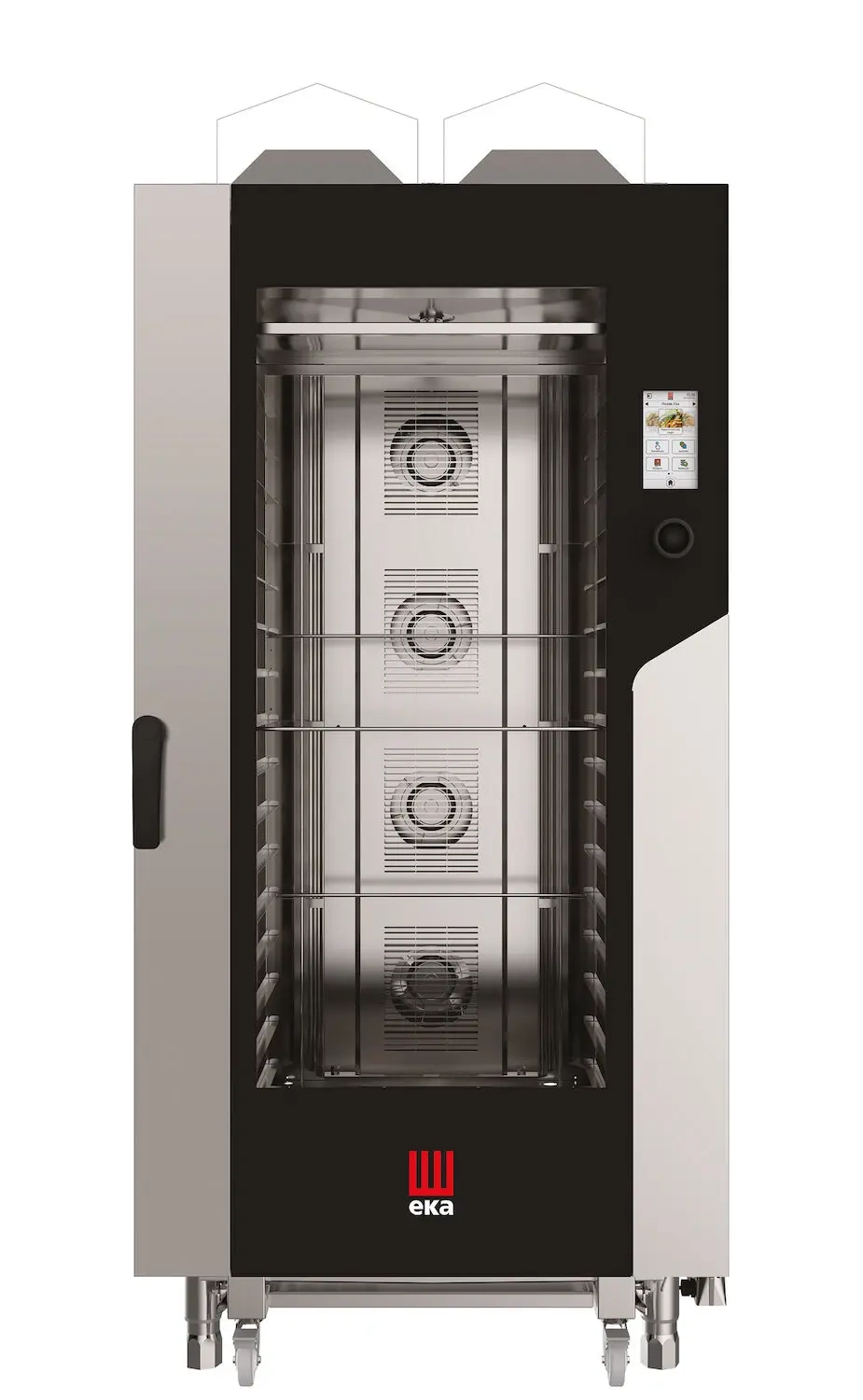 Cuptor combinat pe gaz Millenial Touch Screen Brutărie 16x600x400 | TECNOEKA MKF1664GTS