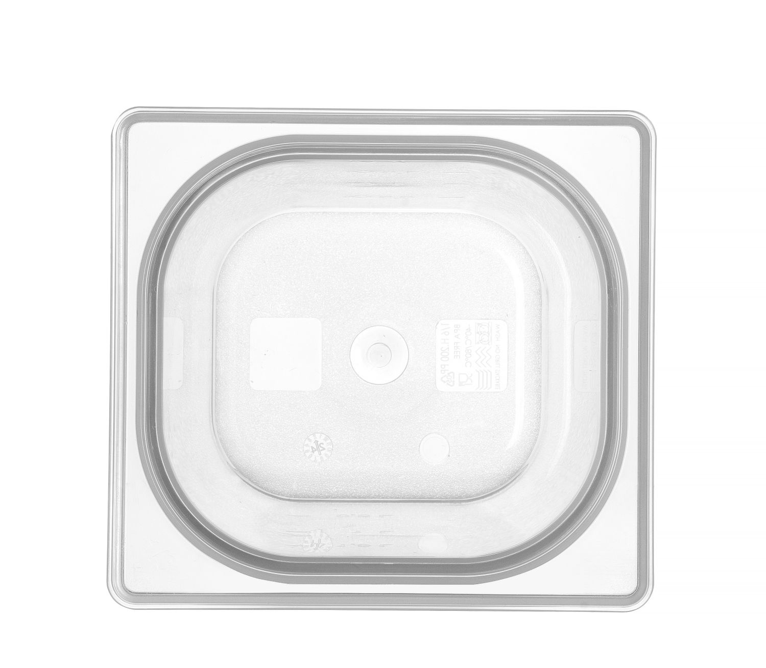 Recipient GN 1/6 ad. 15 cm din polipropilenă HACCP | HENDI 880463