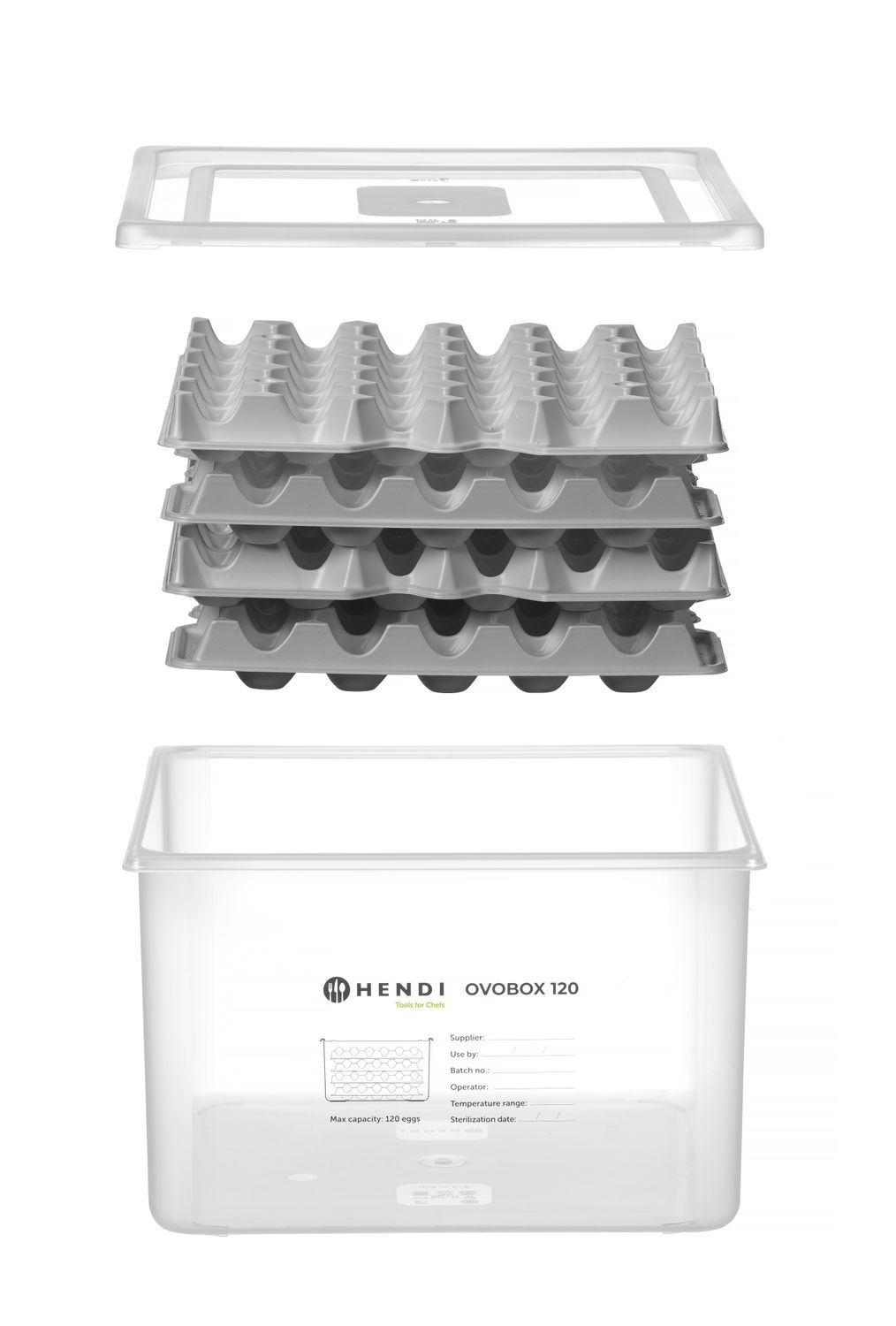 Recipient pentru ouă Overbox | HENDI 870785