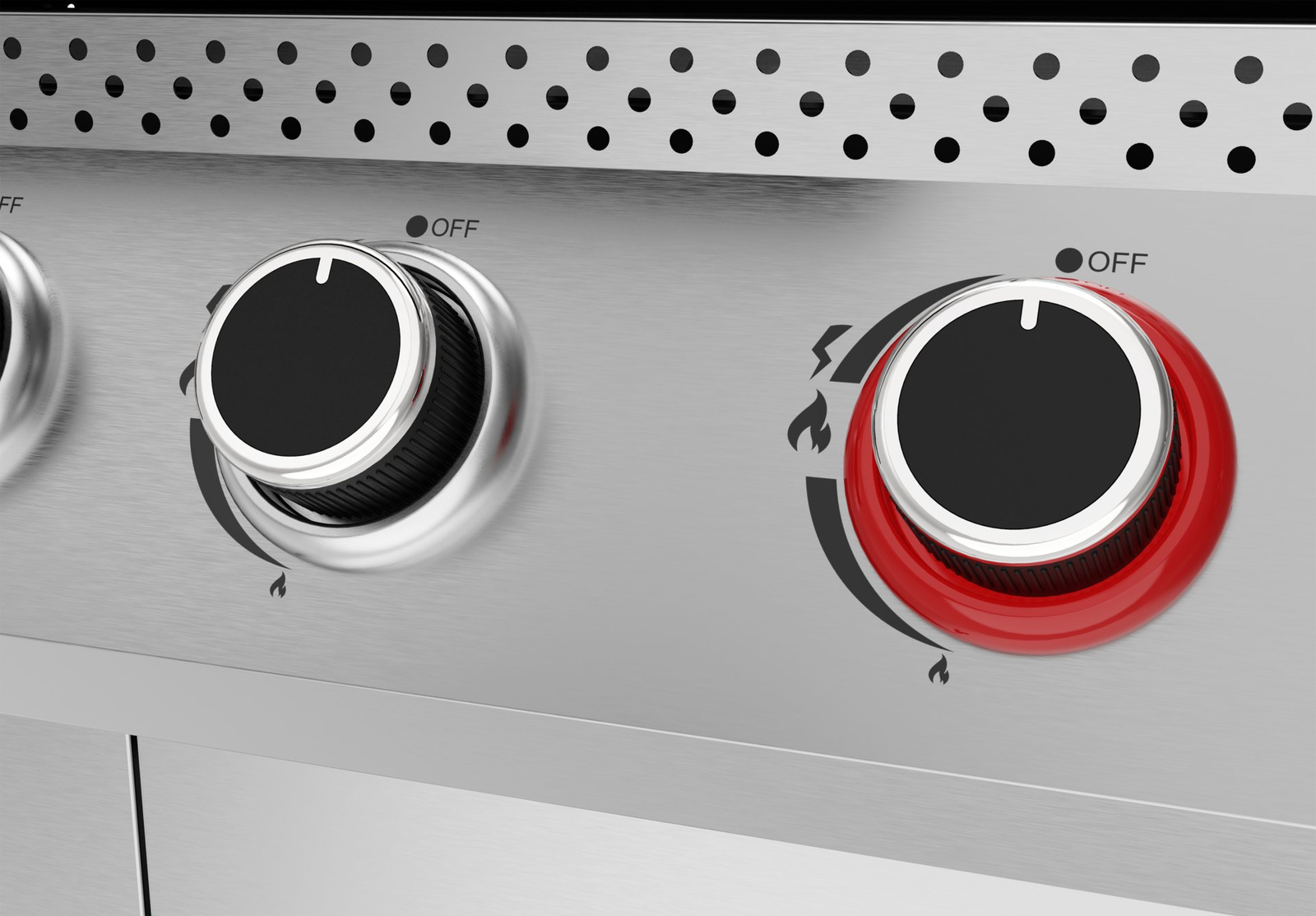 Grătar pe gaz pentru exterior 5+1 | YATO YG-20032