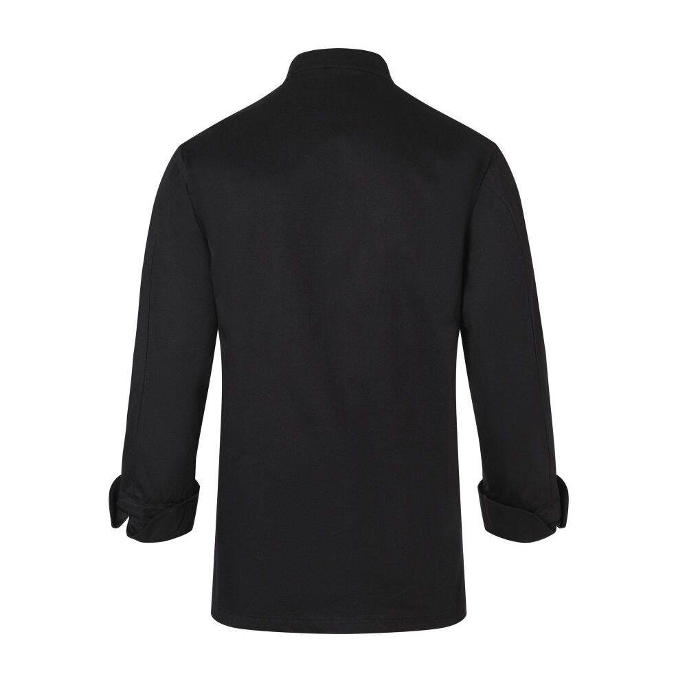 Bluză de bază pentru bucătari neagră | KARLOWSKY BJM 1-1