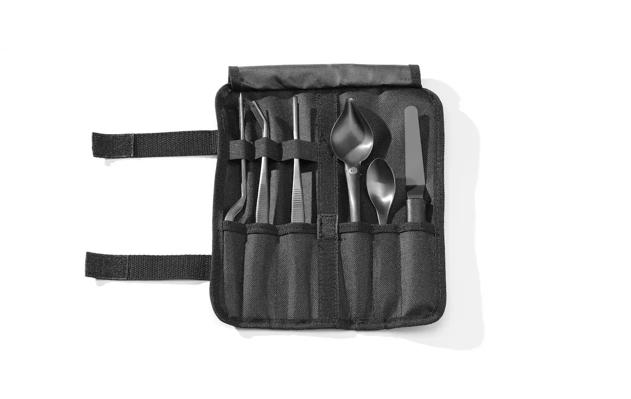 Set pentru decorarea preparatelor, 6 piese, negru | HENDI 400074