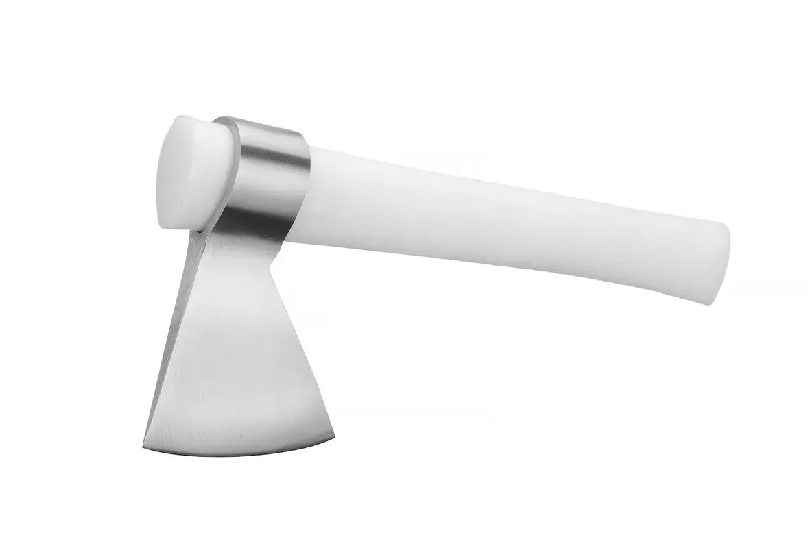 Topor de măcelărie cu mâner alb, lungime 25 cm | HENDI 843383