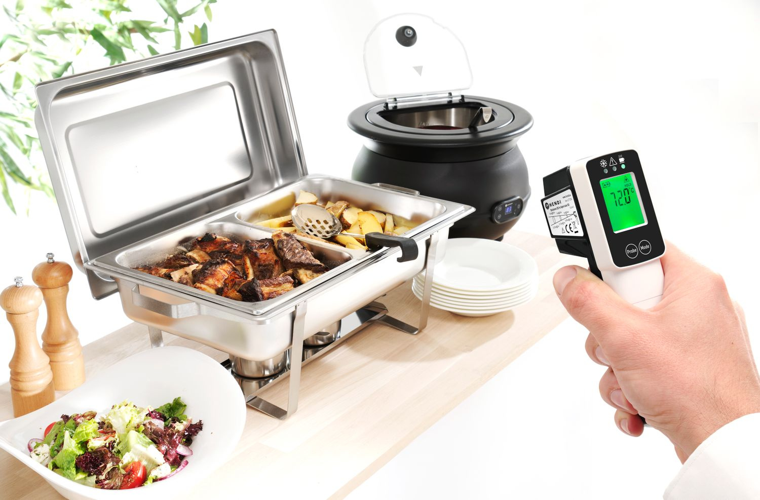 Termometru digital cu sondă HACCP | HENDI 271254