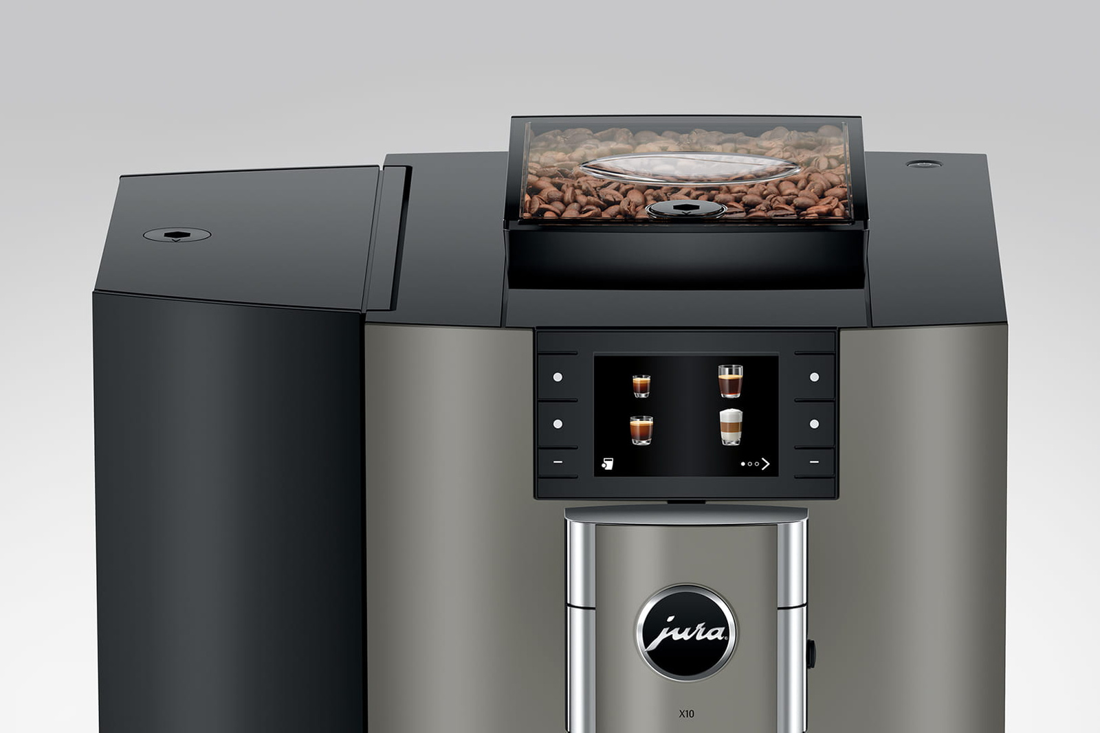 Espressor automat de cafea X10 Dark Inox (EB) | JURA 15764