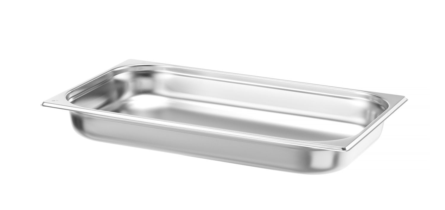Recipient GN 1/1 adâncime 6,5 cm din oțel inoxidabil BUDGET LINE | HENDI 800126