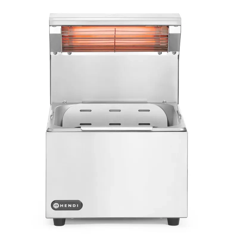 Încălzitor pentru cartofi prăjiți, GN 1/2, 220-240V/400W, 35.7x26.7x37.6 cm | HENDI 209066