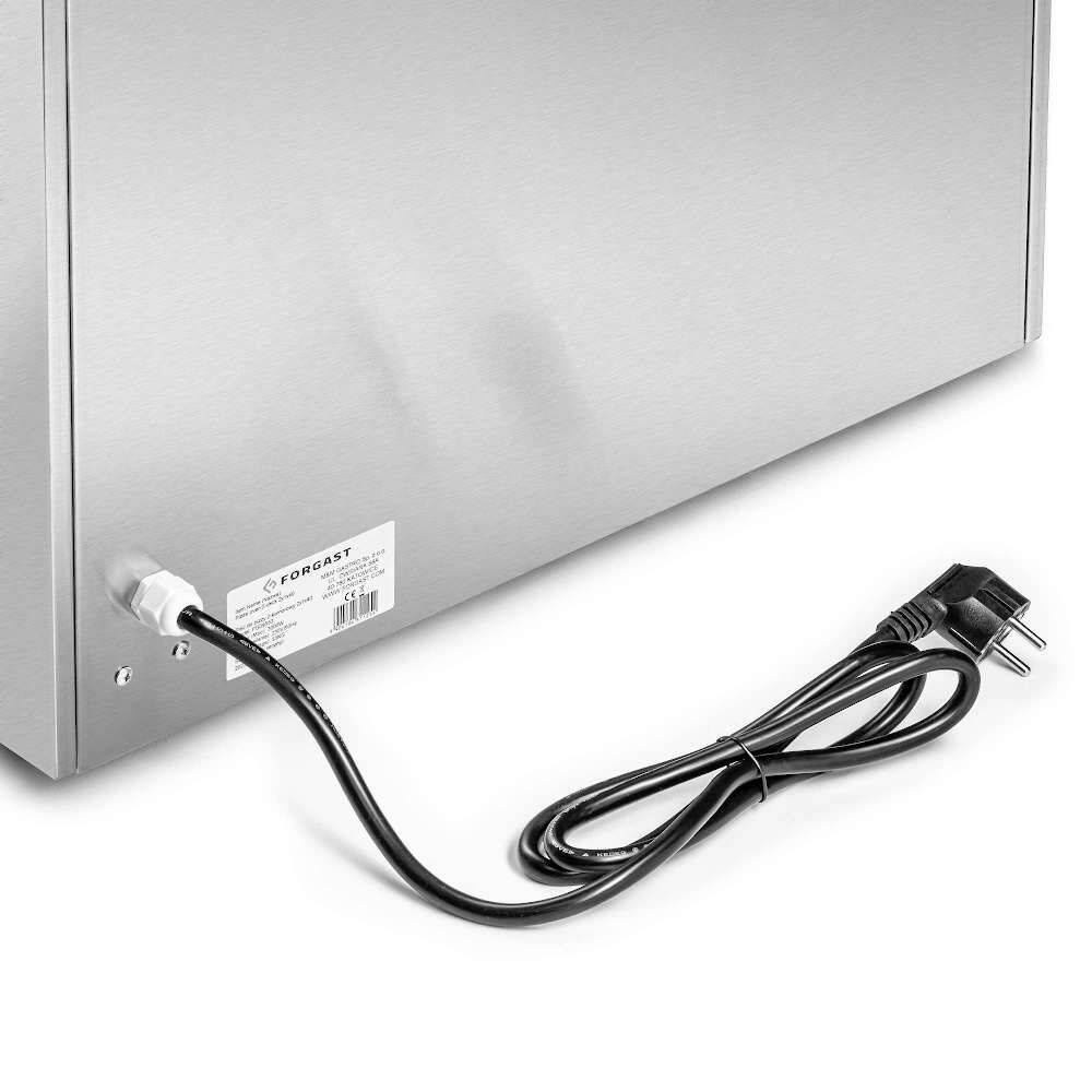 Cuptor pentru pizza cu 2 camere, 2x40 cm, 3 kW, 230 V | FORGAST FG09553