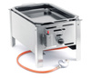Tigaie pe gaz Grill Master MINI, pe gaz, 4.6 kW, 29x48 cm | HENDI 154601