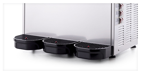 Granitor, aparat pentru băuturi cu gheață slush shake 3x12l | SAMIXIR SLUSH36.I_R290