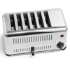 Toster 6 din oțel inoxidabil, 6 sloturi, 3.24 kW | FORGAST FG09806
