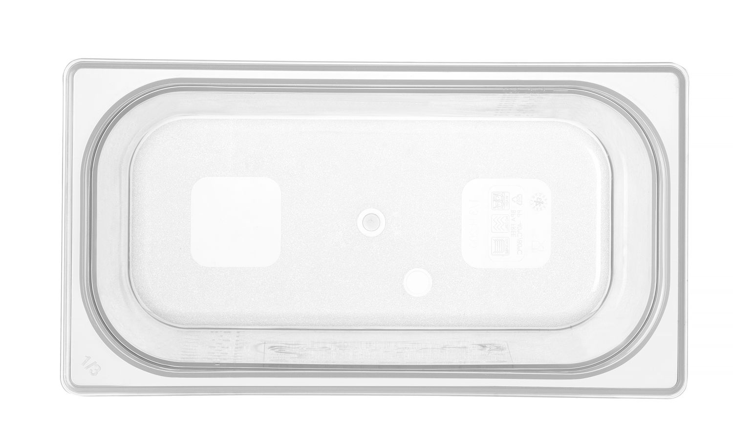 Recipient GN 1/3 adâncime 20 cm din polipropilenă HACCP | HENDI 880258