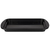 Tavă cu inserție de răcire și capac, neagră 43x29x14 cm | APS 9091