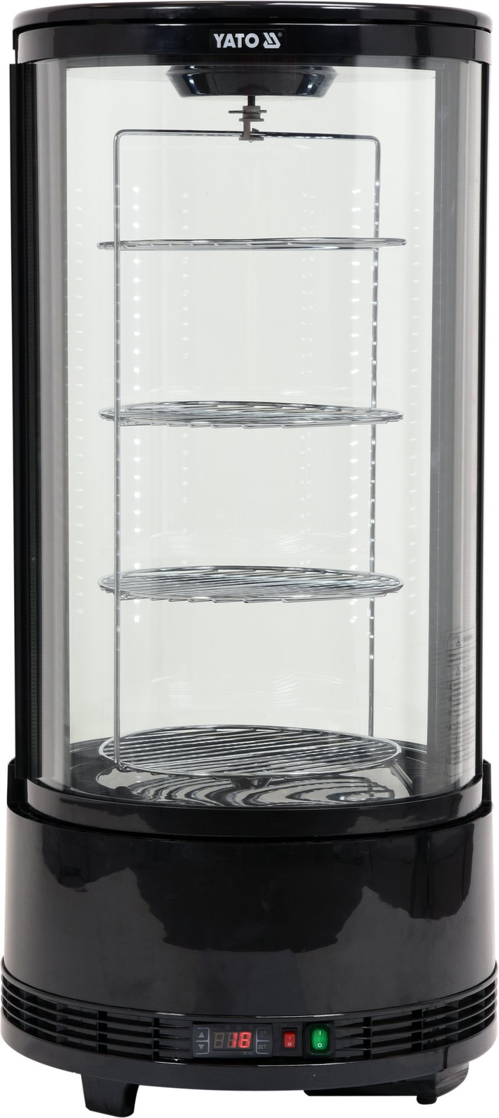73 l vitrină frigorifică rotundă YATO YG-05090