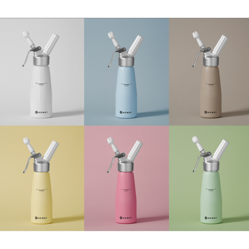 Sifon pentru frișcă galben | HENDI 975855