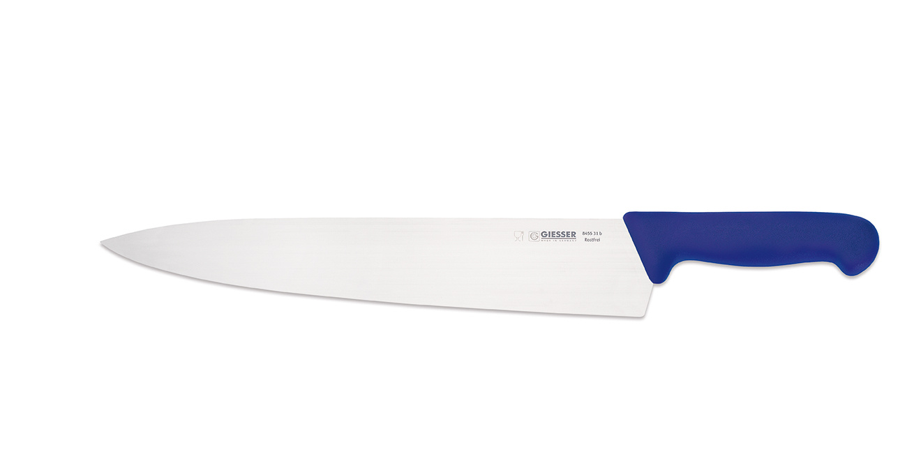 Cuțit de bucătar șef - 31 cm, albastru | GIESSER MESSER 8455 31 b