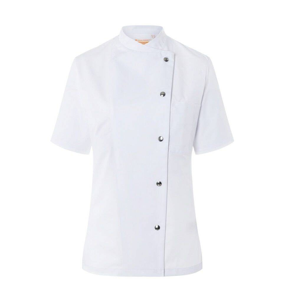 Bluză de bucătar pentru femei Greta alb | KARLOWSKY JF 4-3