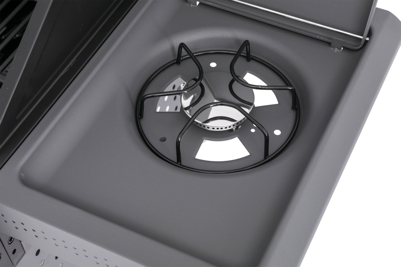 Okaya grătar pe gaz cu sticlă, 5 arzătoare (4+1) | YATO YG-20010