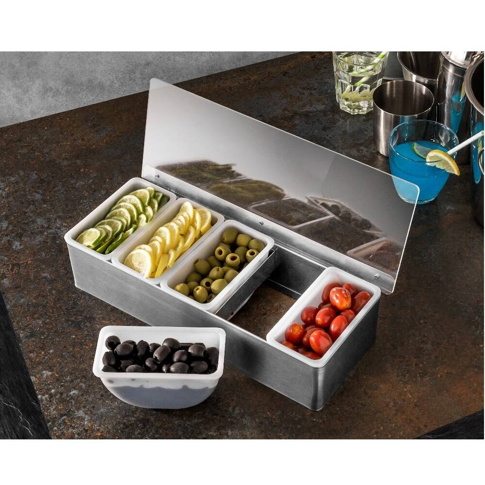 Recipient în 5 părți pentru accesorii de barman FORGAST FG11419