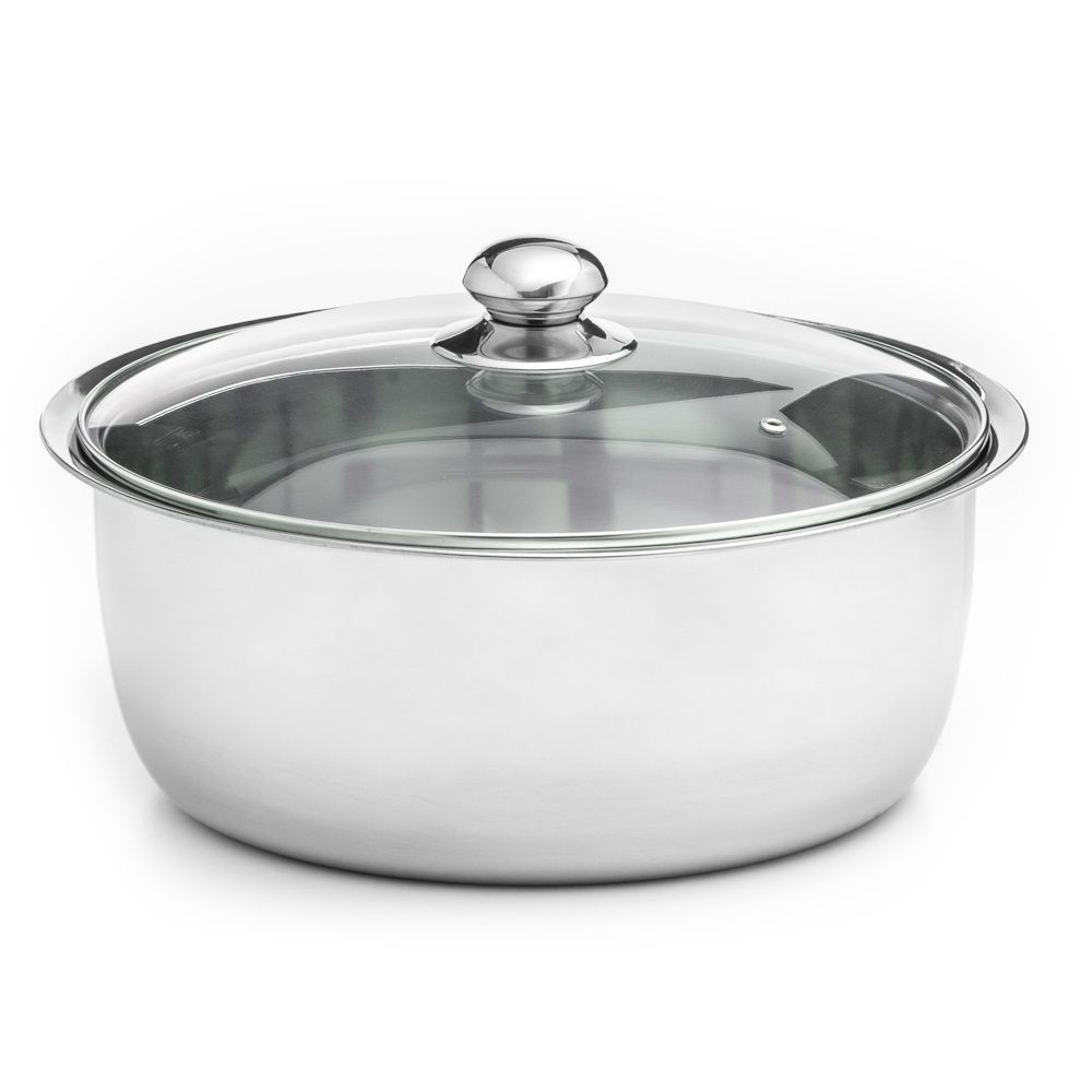 Încălzitor de combustibil rotund de 7,5 litri cu capac din sticlă FORGAST FG03275V1