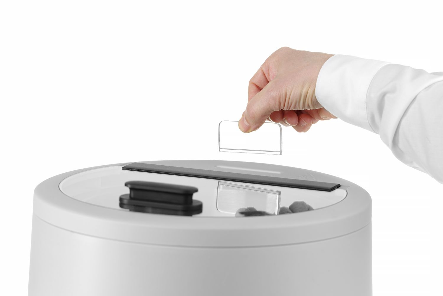 Ceaun pentru supă UNIQ 8 l alb | HENDI 860533