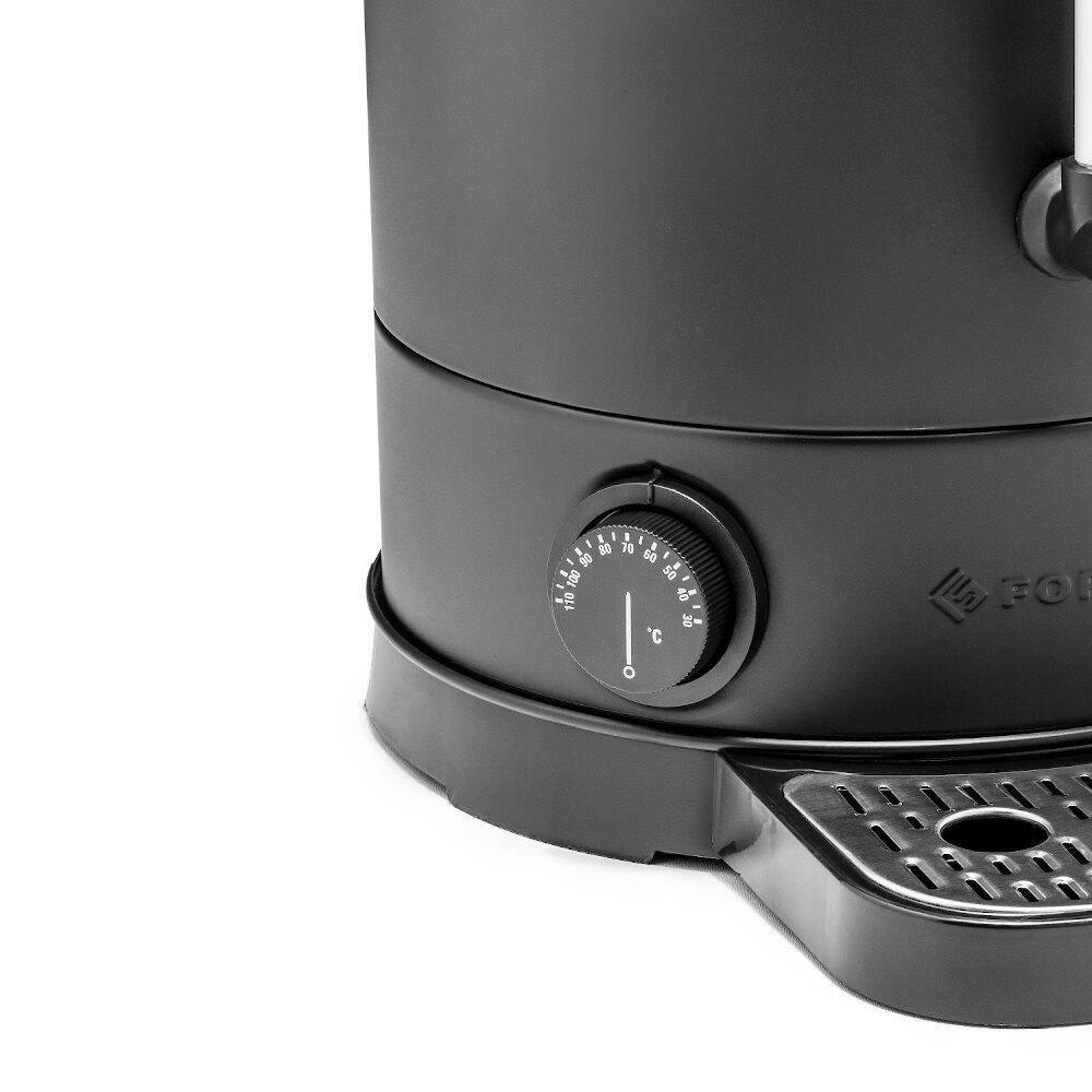 Fierbător de cafea negru cu perete dublu 13 l | FORGAST FG05604