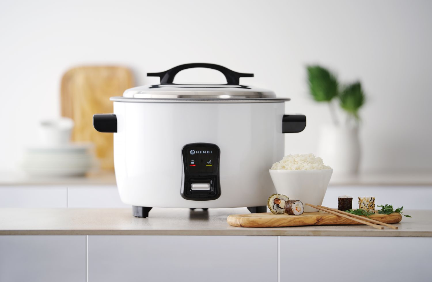 Fierbător de orez Budget Line 4,2 l | HENDI 240441