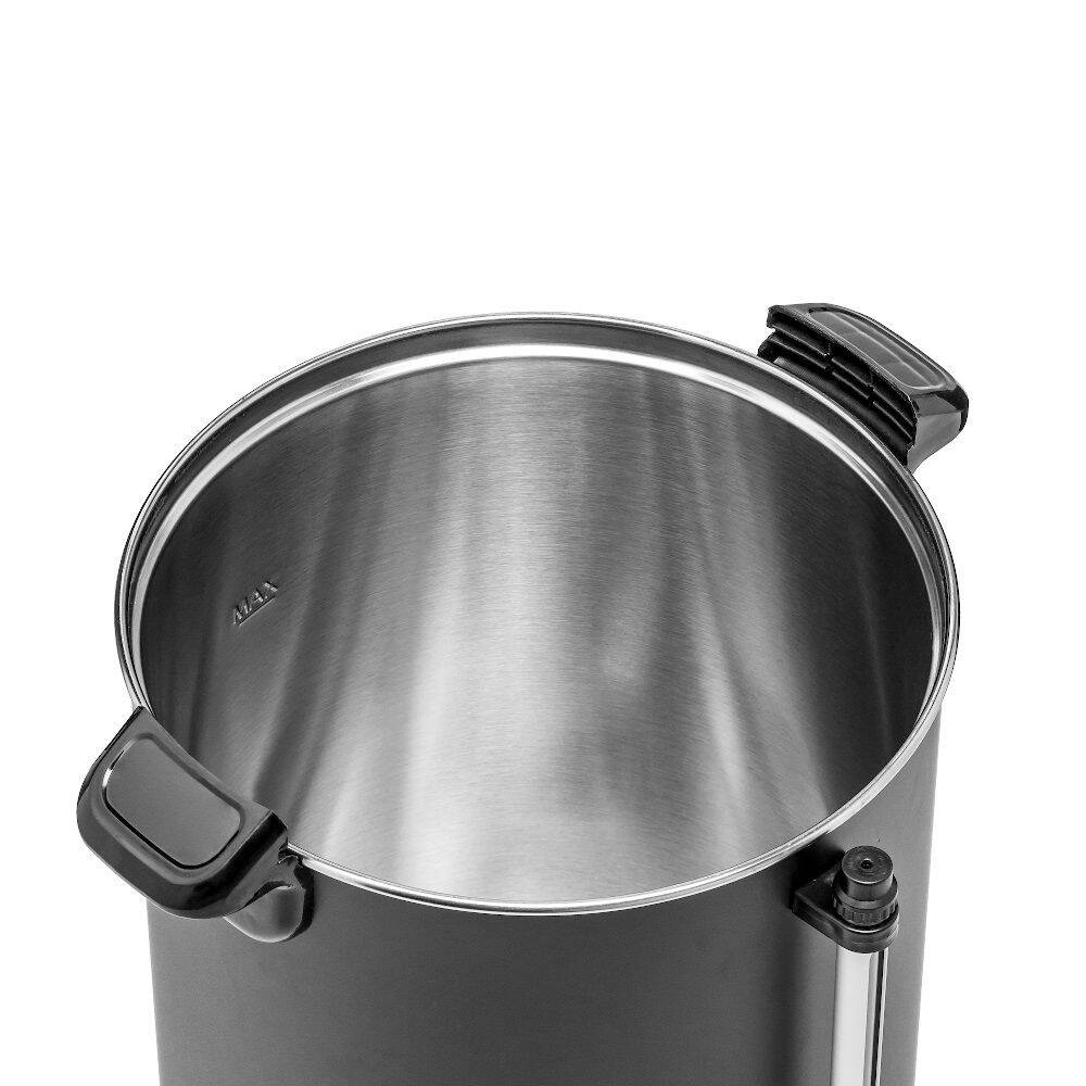 Cafetieră neagră cu pereți dubli 13 l | FORGAST FG05604