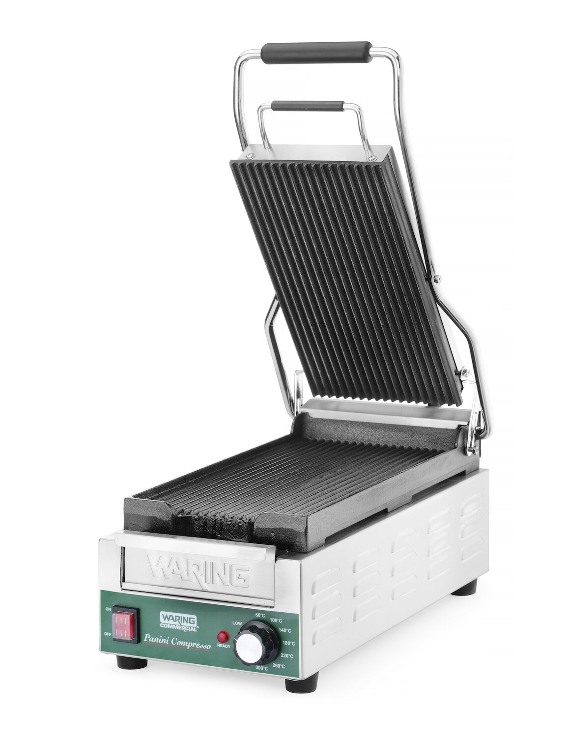 Grill de contact Panini Compresso Slimline 1,8 kW | WARING COMMERCIAL WPG200E