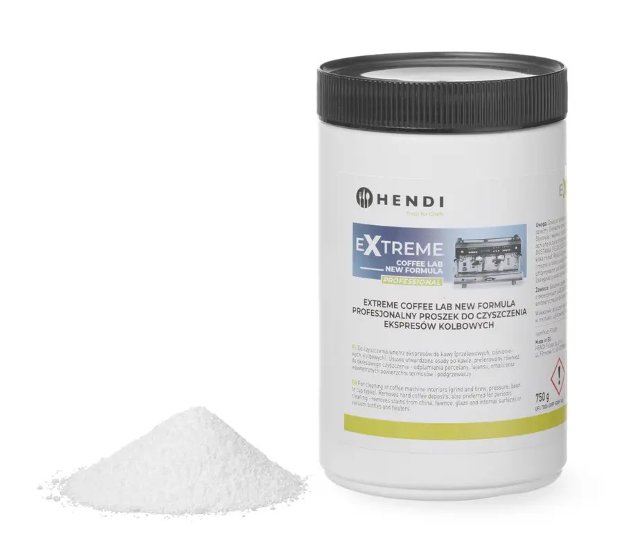 Pudră profesională pentru curățarea aparatelor de cafea cu balon, 0.75 kg | HENDI 976685