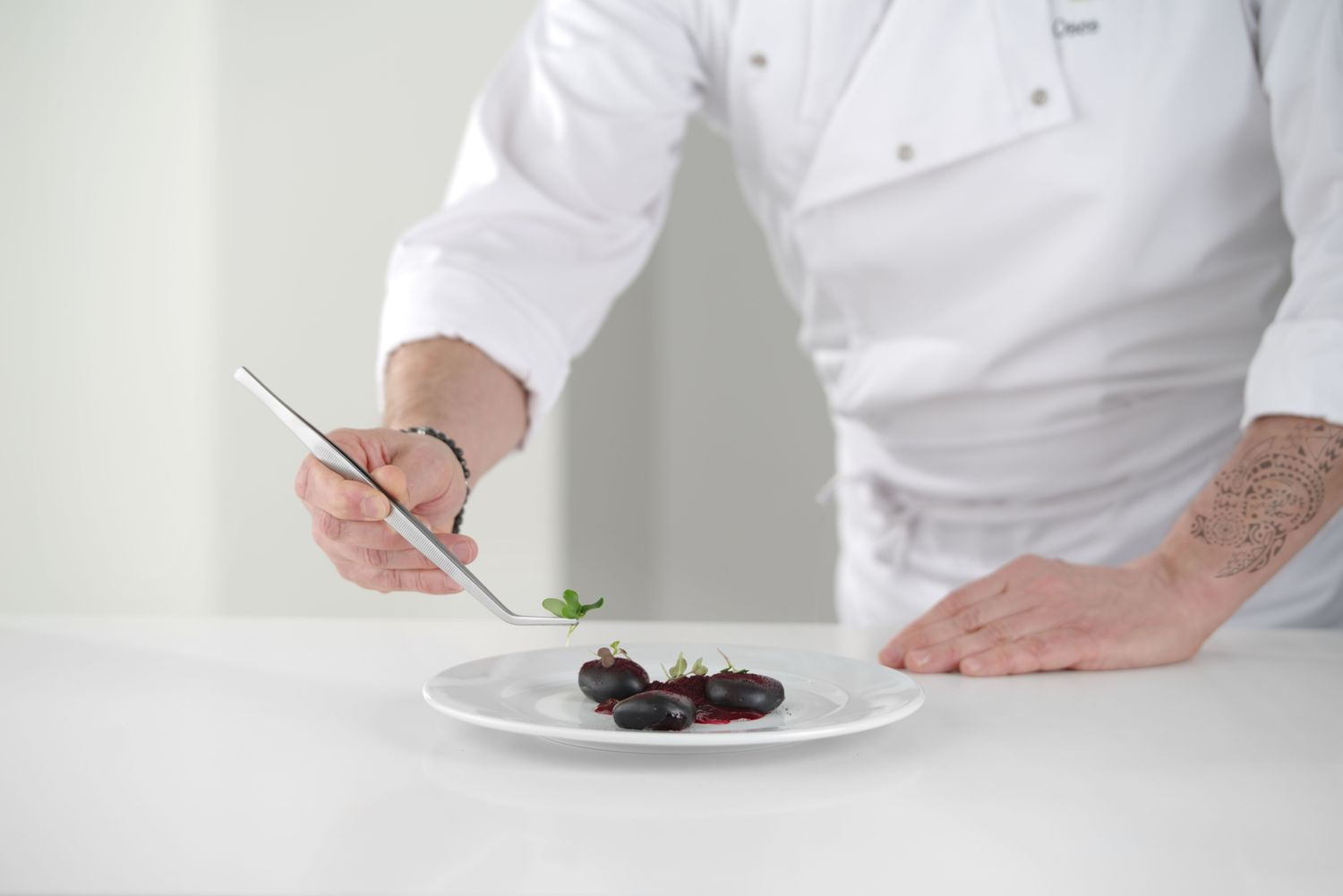 Pensetă gastronomică curbată | HENDI 680063