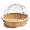 Coș pentru pâine cu capac roll-top rotund | FORGAST FG03239