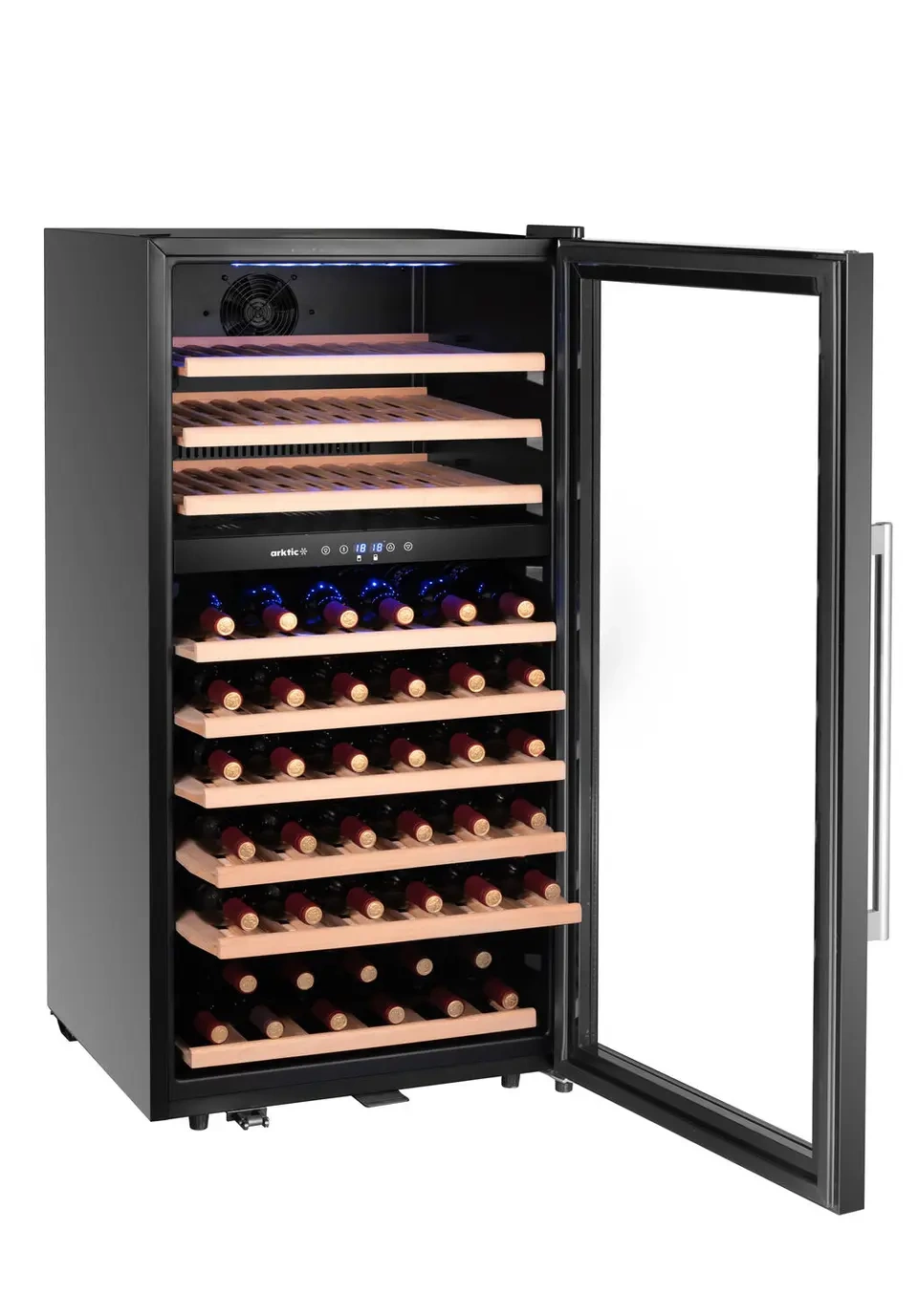 Frigider pentru vin, cu 2 zone, pentru 91 sticle, 230 l | ARKTIC 237113