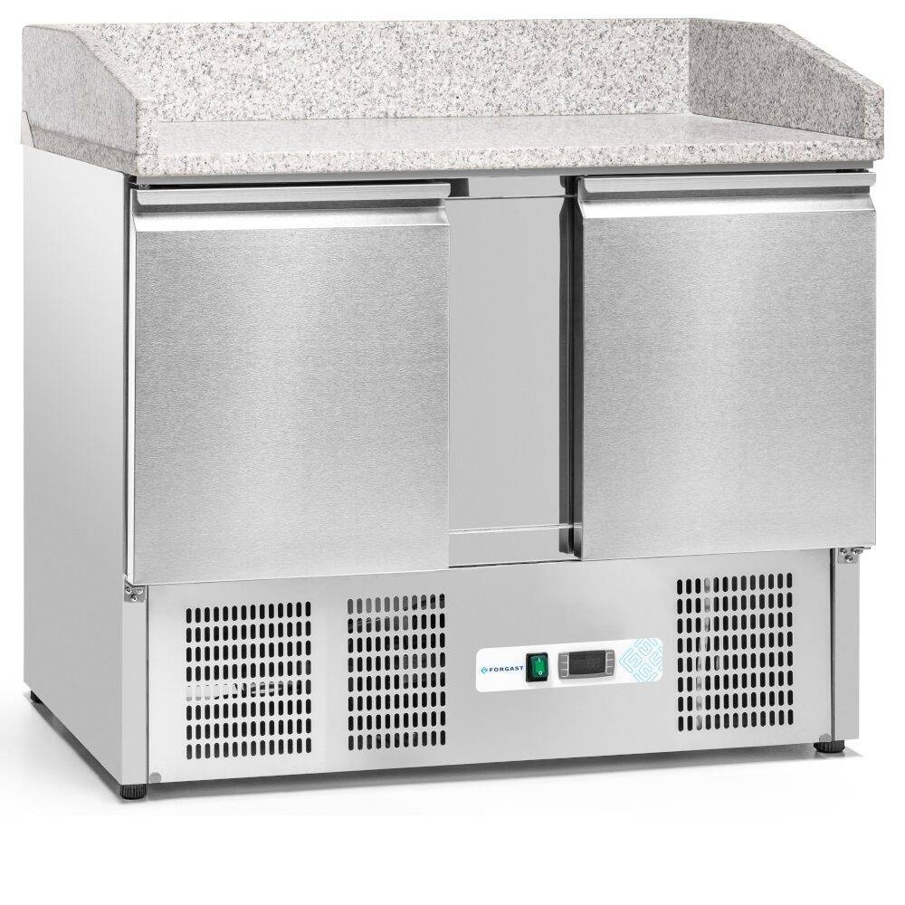 Masă frigorifică cu 2 uși pentru pizza 302 l | FORGAST FG07302