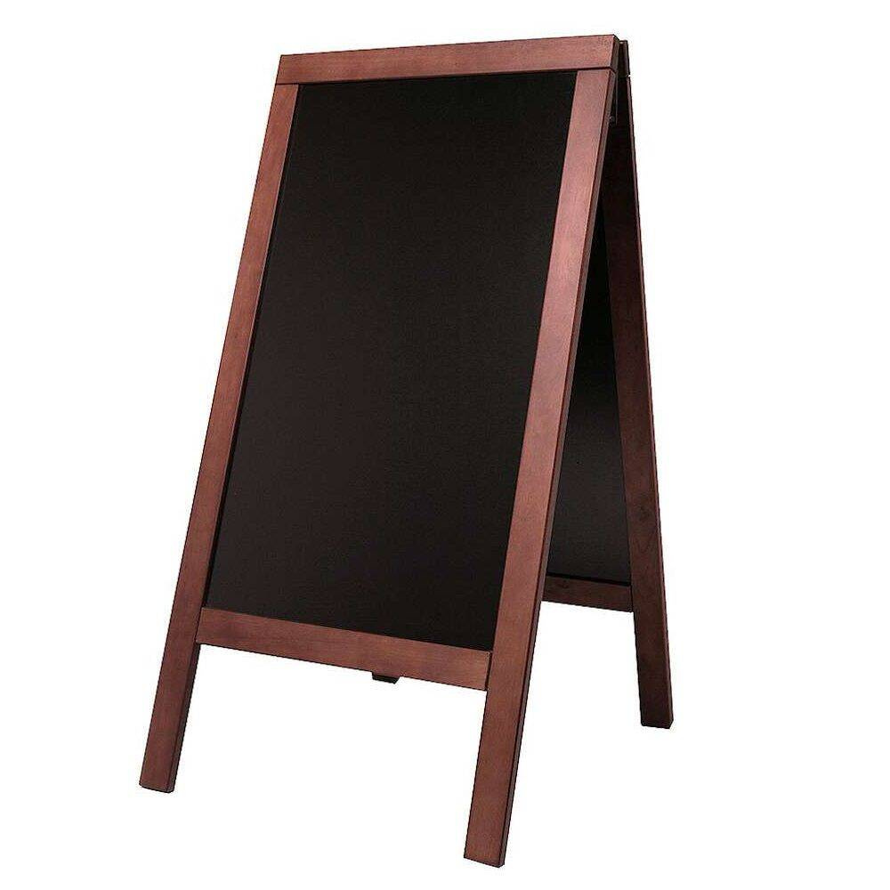 Tablă de sine stătătoare din lemn, mahon, 71x134 cm | CONTACTO 7695/122