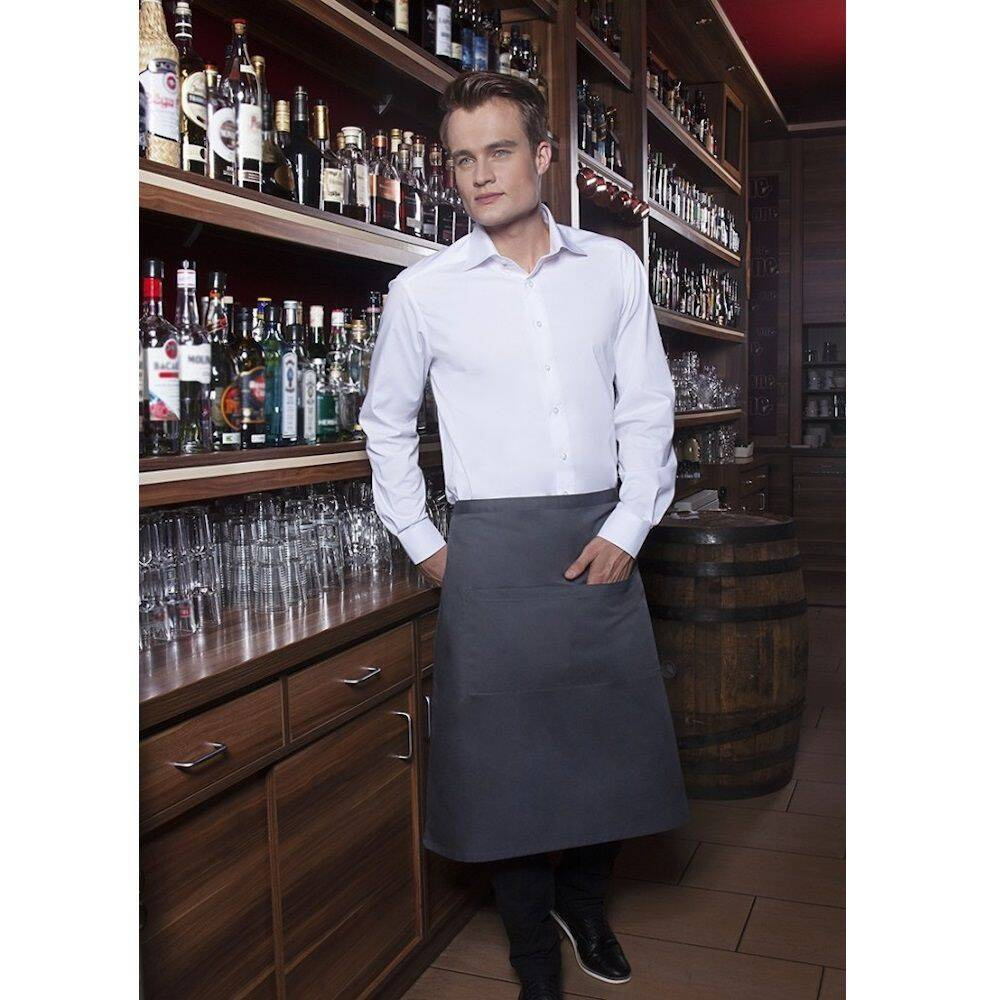 Geantă de chelner basic cu buzunar antracit | KARLOWSKY BBSS 3-5-Stck